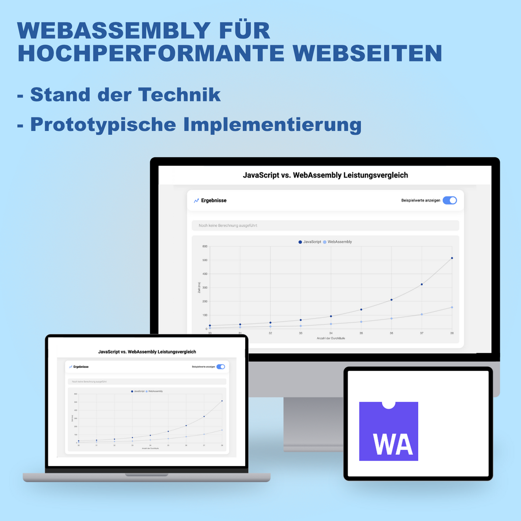 WebAssembly für hochperformante Webanwendungen - Stand der Technik und prototypische Implementierung