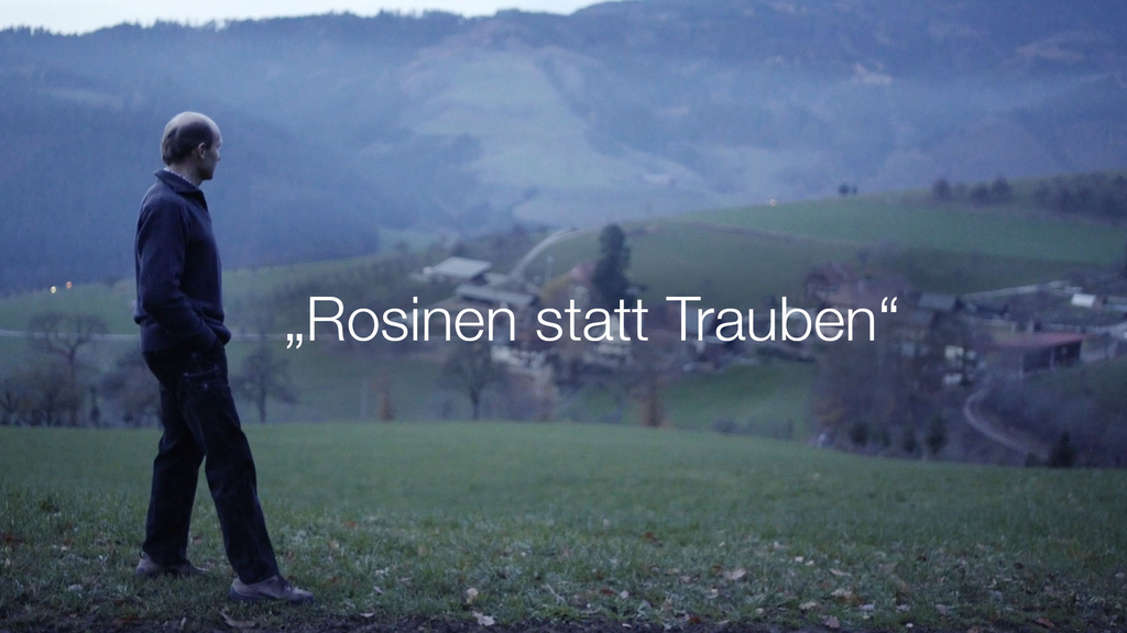 Rosinen statt Trauben